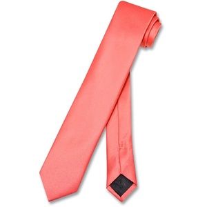 Le Chateau Slim Coral Tie